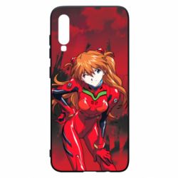 Чехол для Samsung A70 Evangelion Asuka - PrintSalon