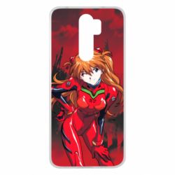 Чехол для Xiaomi Redmi Note 8 Pro Evangelion Asuka - PrintSalon