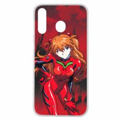 Чехол для Samsung M30 Evangelion Asuka - PrintSalon