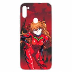 Чехол для Samsung A11/M11 Evangelion Asuka - PrintSalon