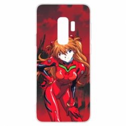 Чехол для Samsung S9+ Evangelion Asuka - PrintSalon