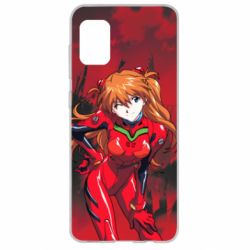 Чехол для Samsung A31 Evangelion Asuka - PrintSalon