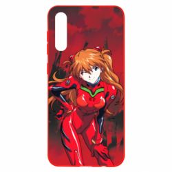 Чехол для Samsung A50 Evangelion Asuka - PrintSalon