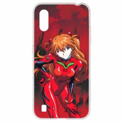 Чехол для Samsung A01/M01 Evangelion Asuka - PrintSalon