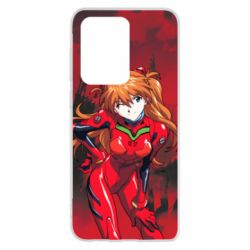 Чехол для Samsung S20 Ultra Evangelion Asuka - PrintSalon