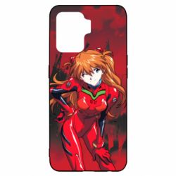Чехол для Oppo Reno 5 Lite Evangelion Asuka - PrintSalon