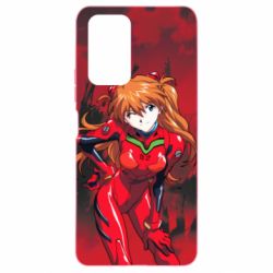 Чехол для Xiaomi Redmi Note 10 Pro Evangelion Asuka - PrintSalon