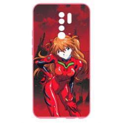 Чехол для Xiaomi Redmi 9 Evangelion Asuka - PrintSalon