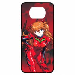 Чехол для Xiaomi Poco X3 Evangelion Asuka - PrintSalon