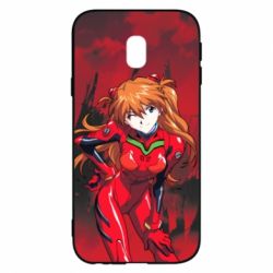 Чехол для Samsung J3 2017 Evangelion Asuka - PrintSalon
