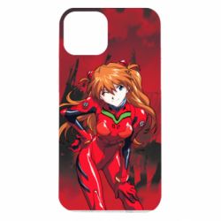 Чехол для iPhone 14 Evangelion Asuka - PrintSalon