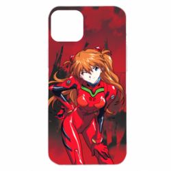 Чехол для iPhone 14 Plus Evangelion Asuka - PrintSalon