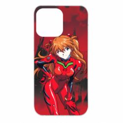 Чехол для iPhone 14 Pro Max Evangelion Asuka - PrintSalon