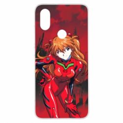 Чехол для Xiaomi Mi A2 Evangelion Asuka - PrintSalon