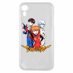 Чехол для iPhone XR Evangelion Heroes