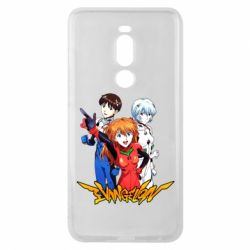 Чехол для Meizu Note 8 Evangelion Heroes