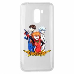 Чохол для Xiaomi Pocophone F1 Evangelion Heroes - PrintSalon