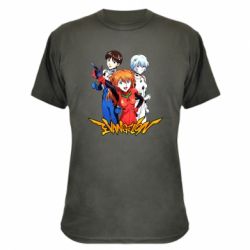 Камуфляжна футболка Evangelion Heroes - PrintSalon