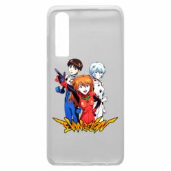 Чехол для Huawei P30 Evangelion Heroes