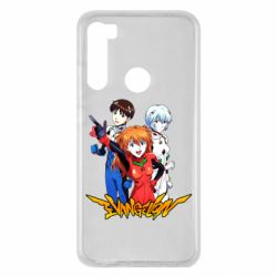 Чохол для Xiaomi Redmi Note 8 Evangelion Heroes - PrintSalon