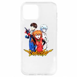 Чохол для iPhone 12 Pro Evangelion Heroes - PrintSalon