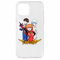 Чохол для iPhone 12 Pro Max Evangelion Heroes - PrintSalon