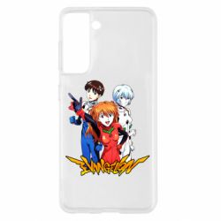 Чохол для Samsung S21 Evangelion Heroes - PrintSalon
