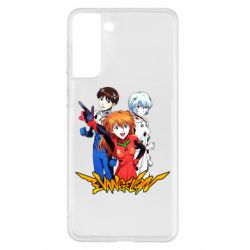 Чохол для Samsung S21+ Evangelion Heroes - PrintSalon