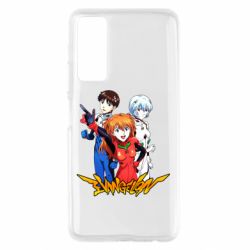 Чохол для Huawei P Smart 2021 Evangelion Heroes - PrintSalon
