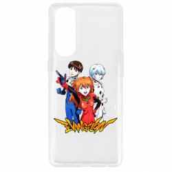 Чохол для Oppo Reno 4 Pro Evangelion Heroes - PrintSalon