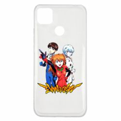 Чохол для Xiaomi Redmi 9c Evangelion Heroes - PrintSalon