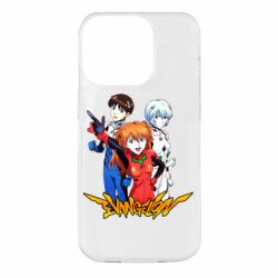 Чохол для iPhone 14 Pro Evangelion Heroes - PrintSalon