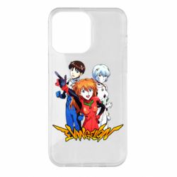 Чохол для iPhone 14 Pro Max Evangelion Heroes - PrintSalon