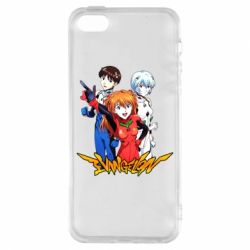 Чохол для iphone 5/5S/SE Evangelion Heroes - PrintSalon