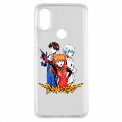 Чохол для Xiaomi Mi A2 Evangelion Heroes - PrintSalon