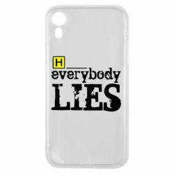 Чохол для iPhone XR Everybody LIES House - PrintSalon