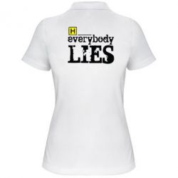 Жіноче поло Everybody LIES House - PrintSalon