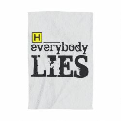 Рушник з принтом Everybody LIES House - PrintSalon