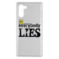 Чохол для Samsung Note 10 Everybody LIES House - PrintSalon