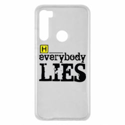 Чохол для Xiaomi Redmi Note 8 Everybody LIES House-PrintSalon Чохол для Xiaomi Redmi Note 8 Everybody LIES House