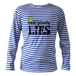 Тільник з довгим рукавом Everybody LIES House - PrintSalon