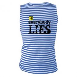Майка-тільняшка Everybody LIES House - PrintSalon