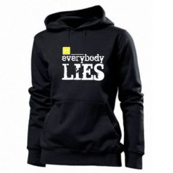 Худі жіноче Everybody LIES House - PrintSalon
