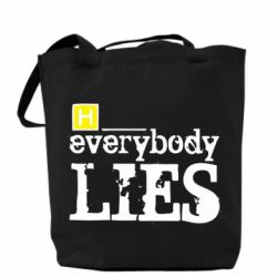 Торба Everybody LIES House - PrintSalon