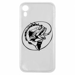 Чехол для iPhone XR Evil fish