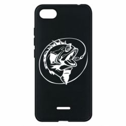 Чехол для Xiaomi Redmi 6A Evil fish - PrintSalon