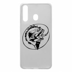 Чехол для Samsung A60 Evil fish - PrintSalon