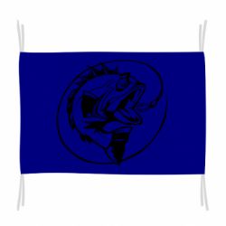 Флаг Evil fish - PrintSalon