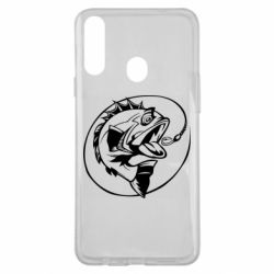 Чехол для Samsung A20s Evil fish - PrintSalon