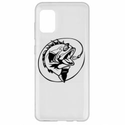 Чехол для Samsung A31 Evil fish - PrintSalon